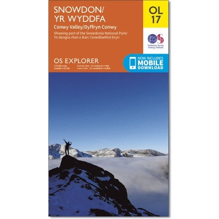 Snowdon/Yr Wyddfa OS Explorer OL17