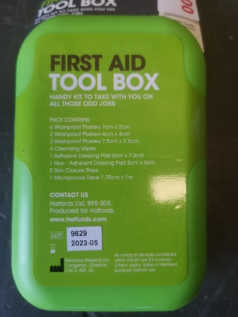 First Aid Pack - Tool Box