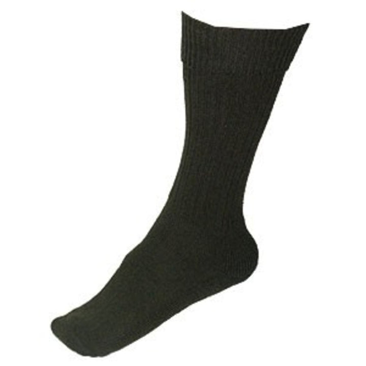 British Army Issue Military Wool Black Sock