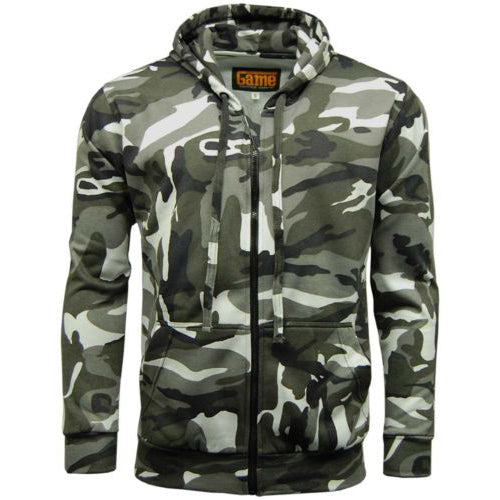 Game Camouflage Zip Hoodie-3