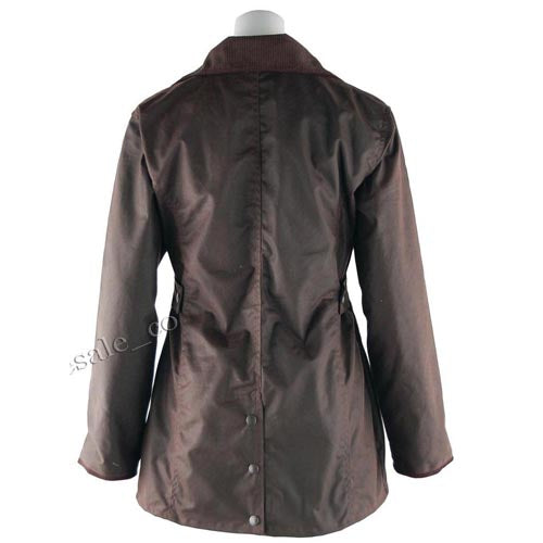 Ladies Game Fitted Antique Wax Jacket-2