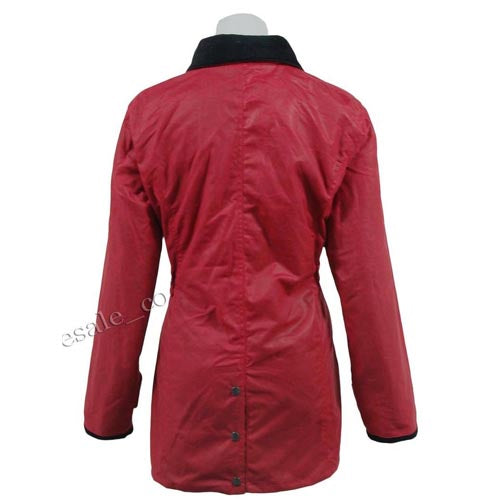 Ladies Game Fitted Antique Wax Jacket-4