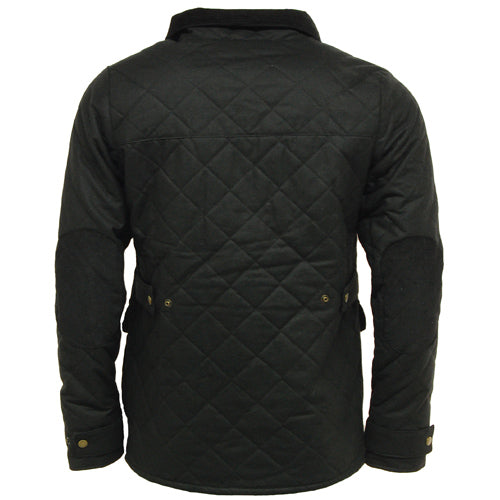 Game Oxford Quilted Wax Jacket-2