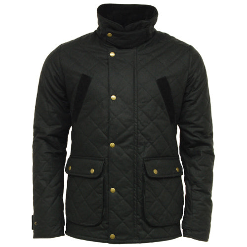 Game Oxford Quilted Wax Jacket-3