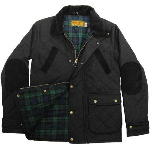 Game Oxford Quilted Wax Jacket-4