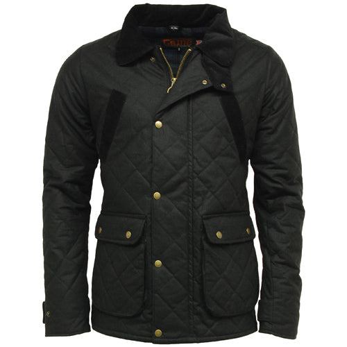 Game Oxford Quilted Wax Jacket-1