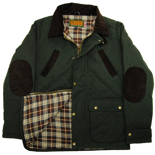 Game Oxford Quilted Wax Jacket-8
