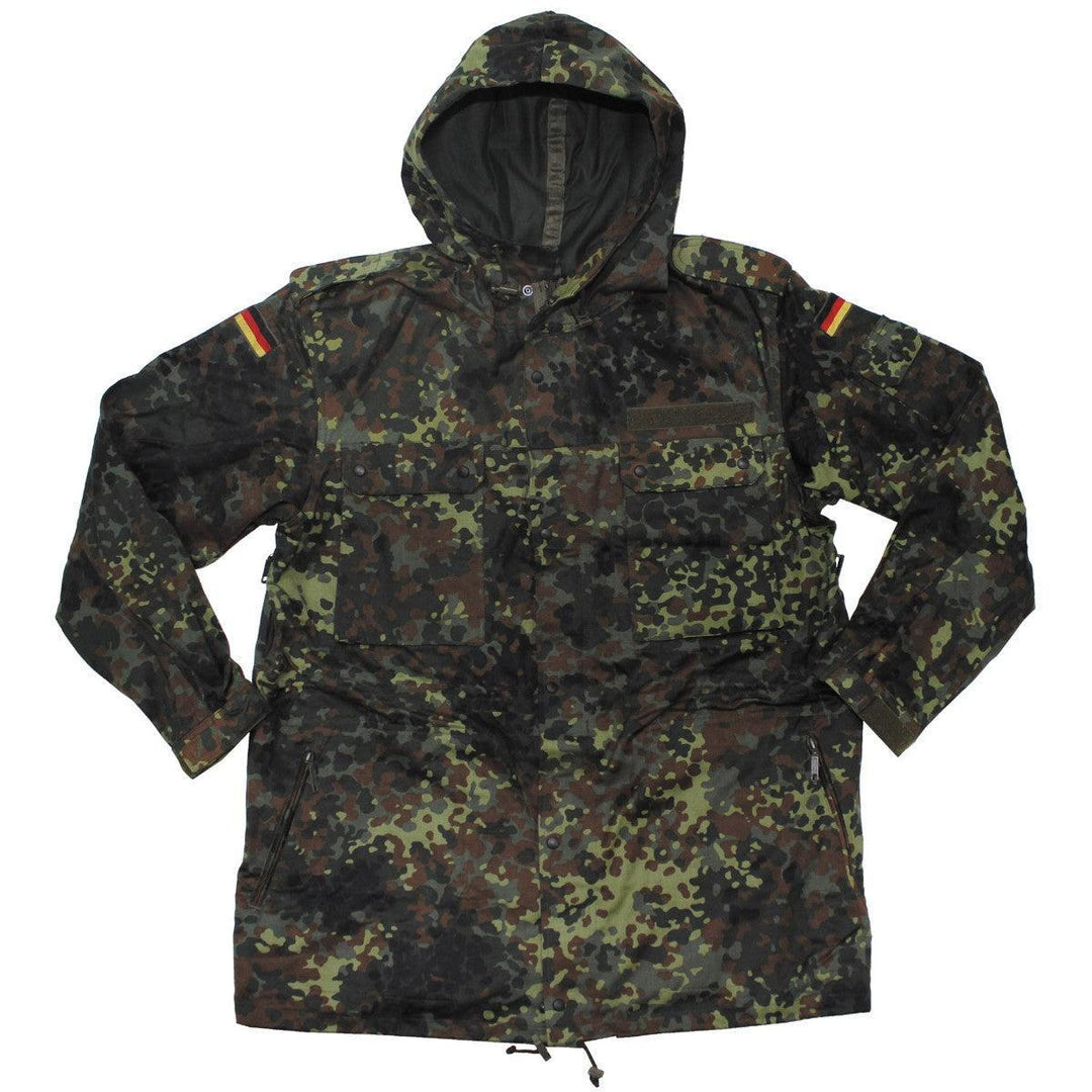 German Flecktarn Camo Parka - Unissued