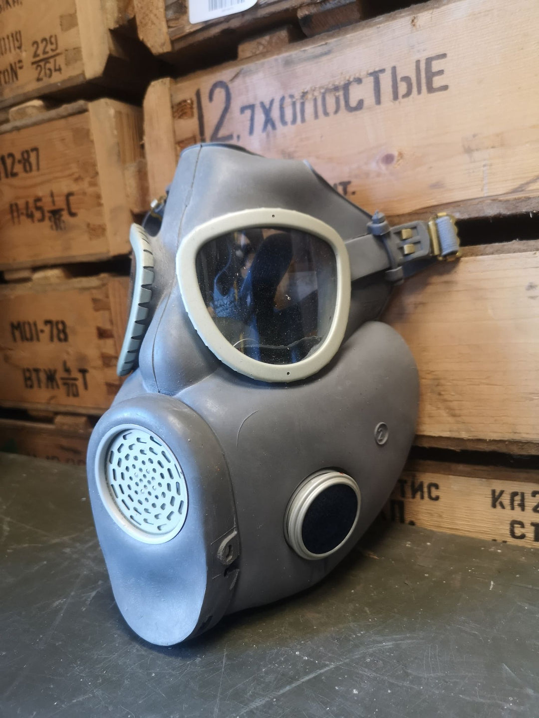 Polish Army MP4 Respirator Grey