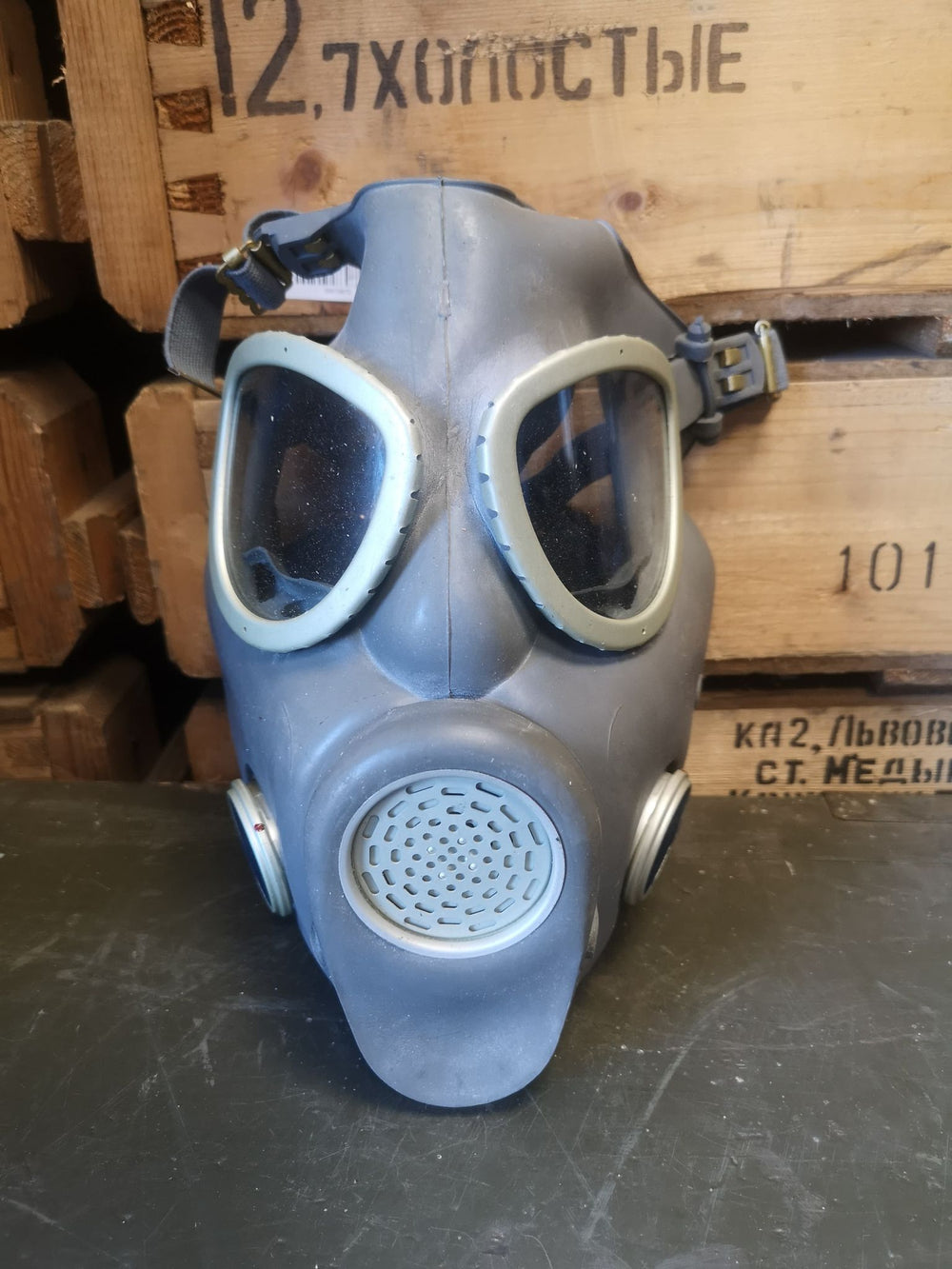 Polish Army MP4 Respirator Grey