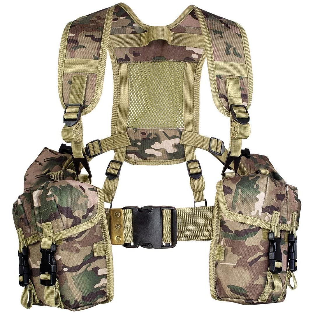 Multi Terrain Camo PLCE Webbing Set