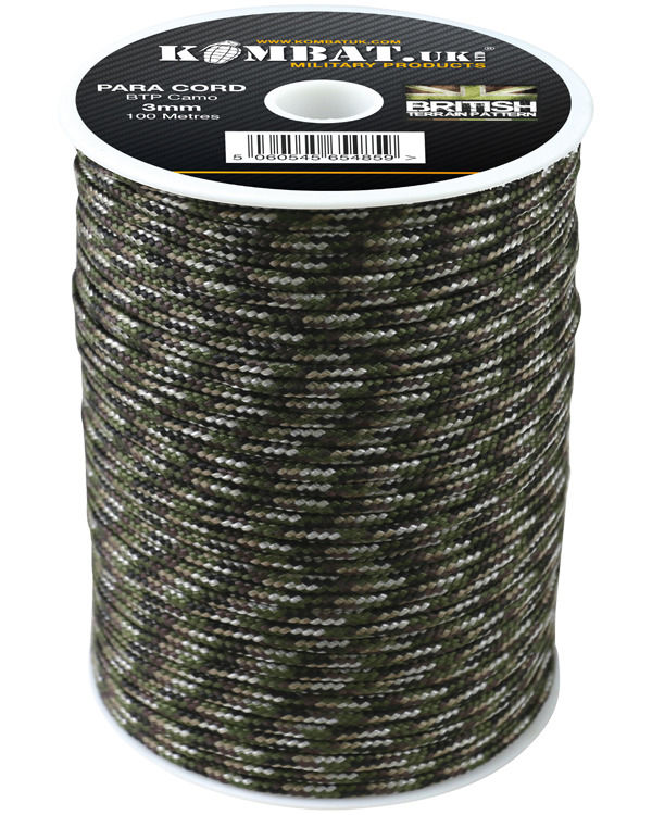ParaCord on reel - 100m MTP Camo