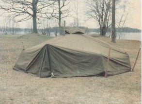 Swedish Army Forest Patrol Lavvu Tent - 8 Person - Unissued