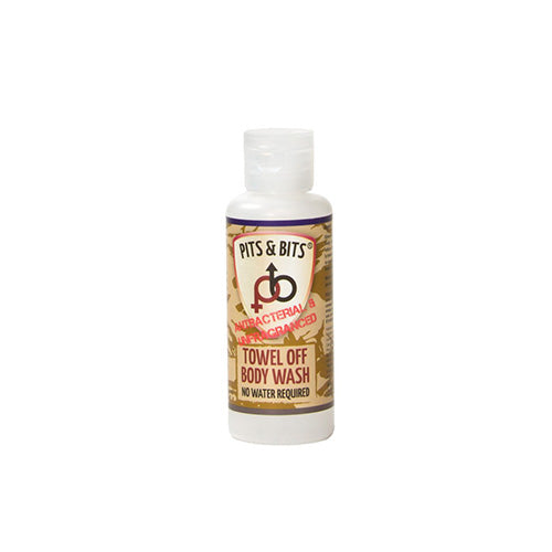 Waterless Pits & Bits Rinse Free Body Wash - Antibacterial