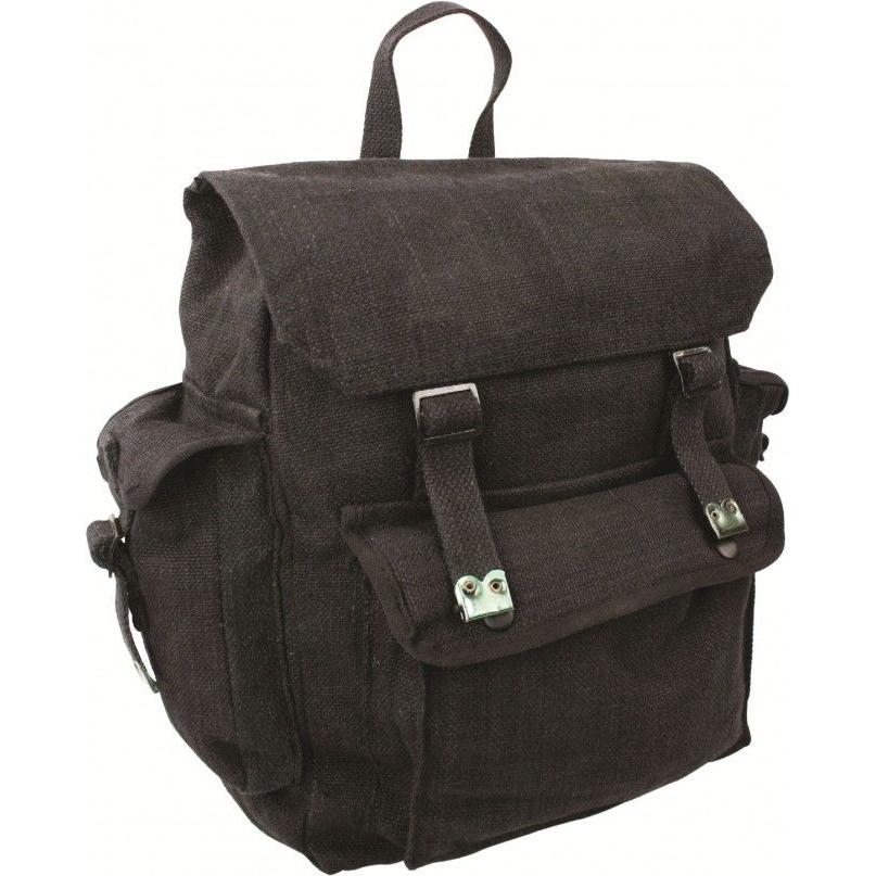 Pocketed Large Webbing Backpack