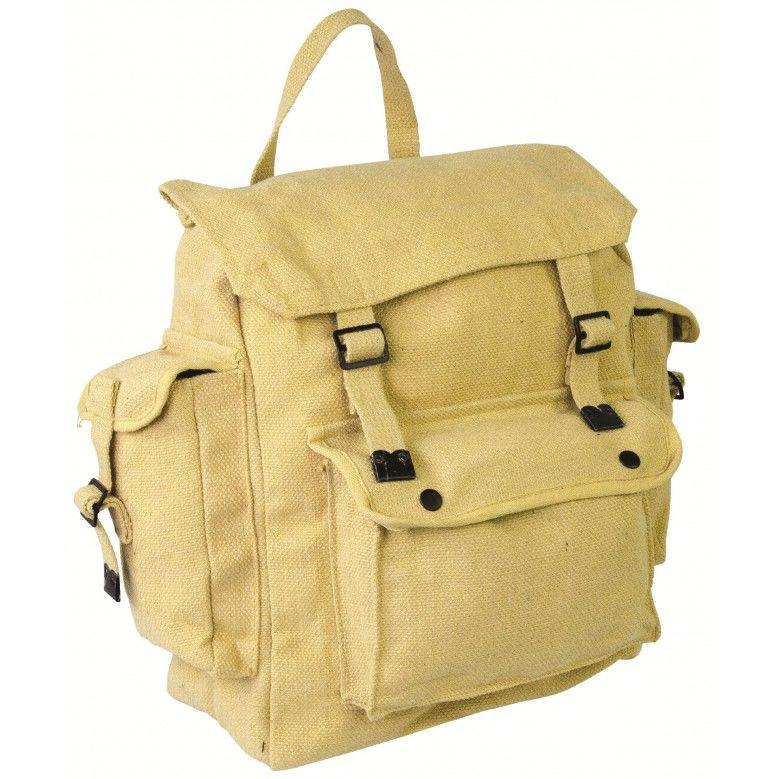 Pocketed Large Webbing Backpack