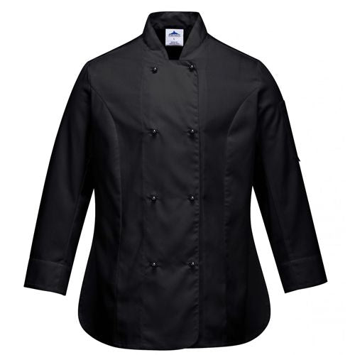 Portwest C837 Rachel Long Sleeved Chefs Jacket-2