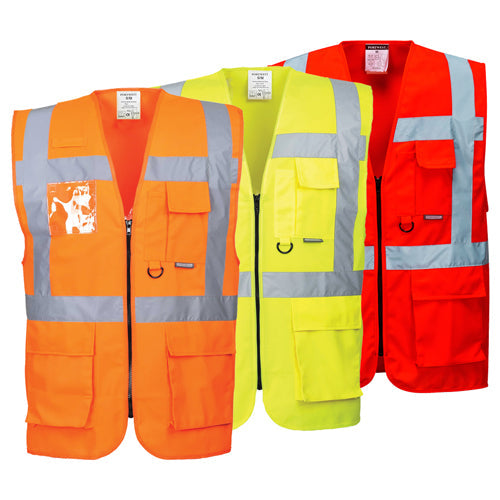 Portwest S476 Berlin Executive Hi Vis Vest-0