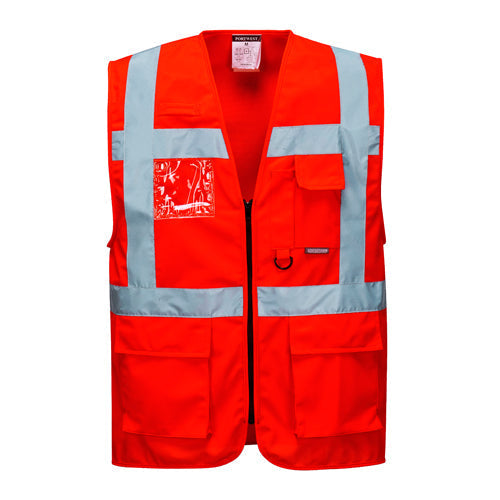 Portwest S476 Berlin Executive Hi Vis Vest-2