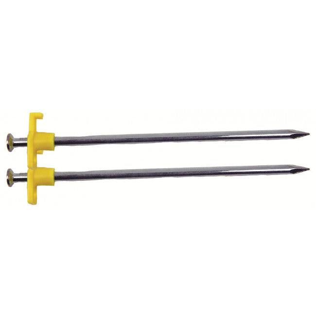 Steel Rock Peg 18cm 4 pack