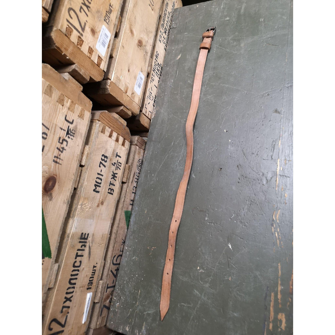 Romanian Army Leather Strap