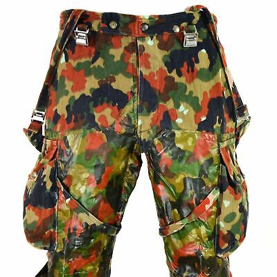 Swiss alpenflauge M70 camo trousers and braces