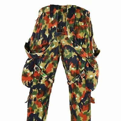 Swiss alpenflauge M70 camo trousers and braces