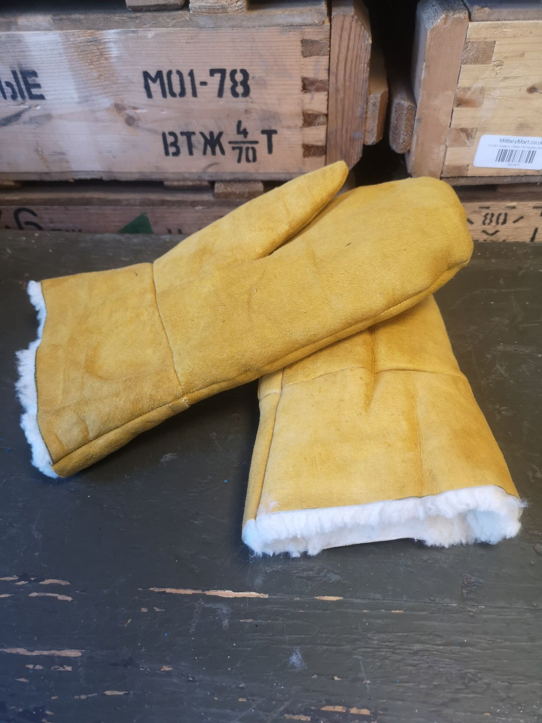 Sheepskin Mitts