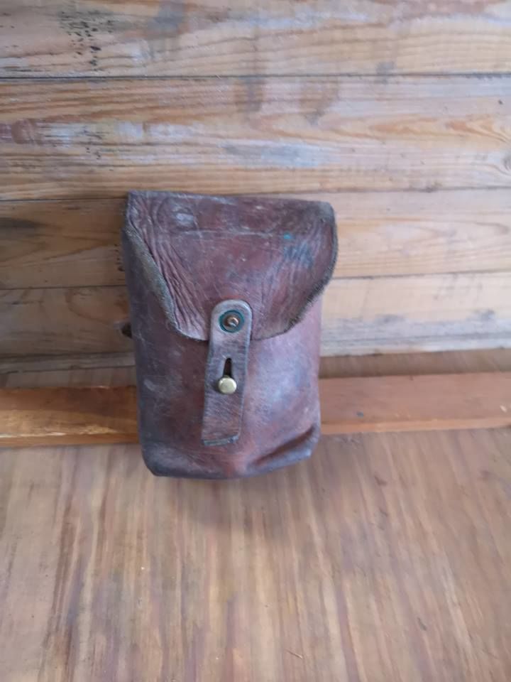 Swedish Army Model M 39 Mauser Magazine Leather Pouch