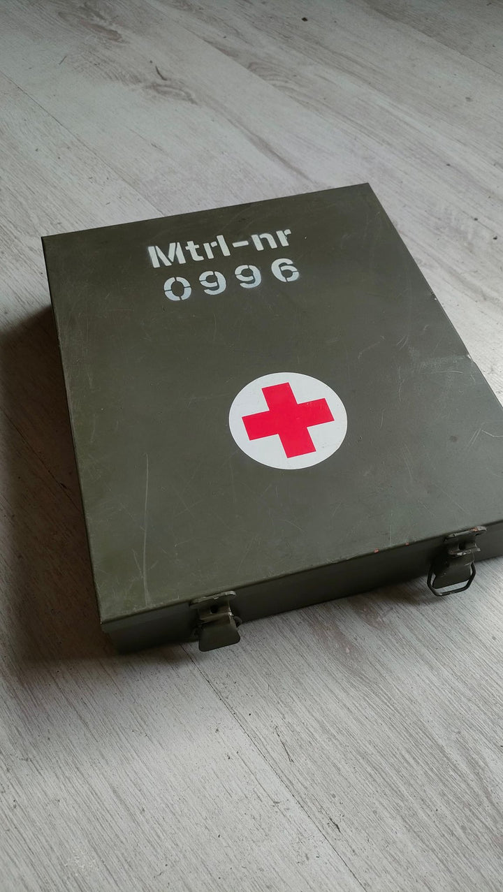 Swedish Army Vehicle First Aid Tin
