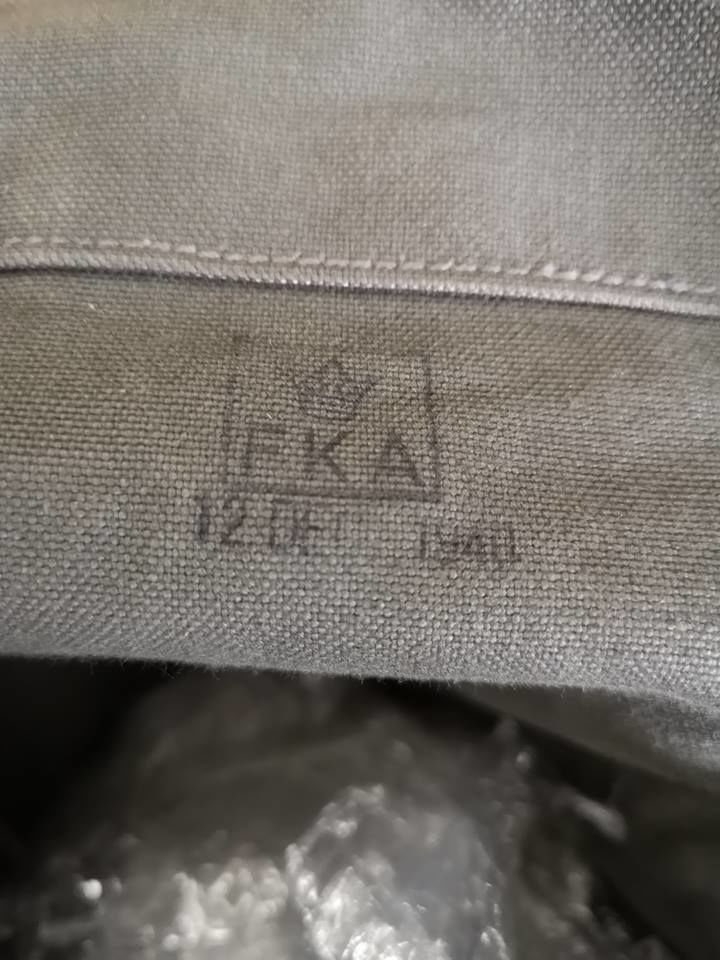Swedish Army M39 Model 39 Gas Mask Bag - Grey