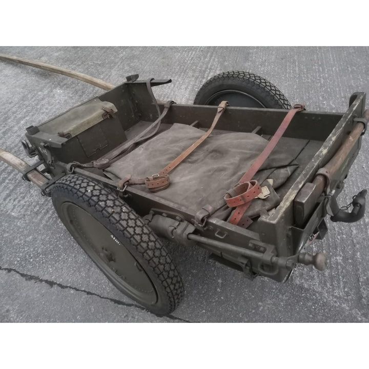 Vintage Swiss Army Ammo Cart