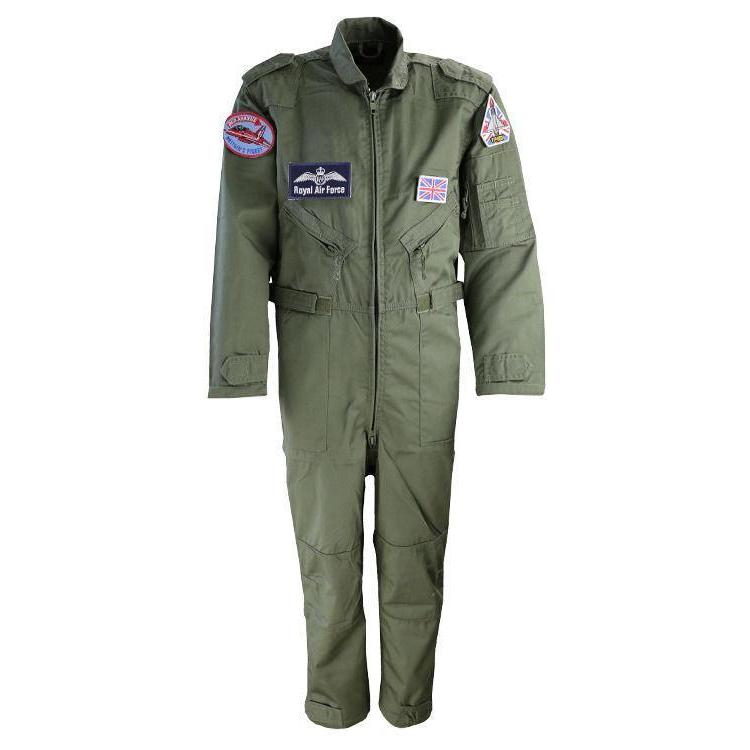 Kids Top Gun Olive Green Flight Suit